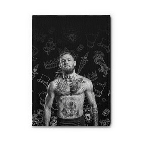 Обложка для автодокументов с принтом CONOR McGREGOR. в Курске, натуральная кожа |  размер 19,9*13 см; внутри 4 больших “конверта” для документов и один маленький отдел — туда идеально встанут права | conor | conor mcgregor | ssru | ufs | бокс | дональд серроне | ирландский боец | конор | конор макгрегор | конор макгрегор vs дональд серроне | макгрегор | профессиональный бокс | смешанные бои