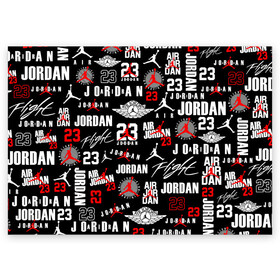 Поздравительная открытка с принтом MICHAEL JORDAN LOGOBOMBING в Курске, 100% бумага | плотность бумаги 280 г/м2, матовая, на обратной стороне линовка и место для марки
 | Тематика изображения на принте: 23 | bulls | chicago bulls | jordan | logo | michael jordan | nba | paris saint germain | psg | red | sport | быки | джордан | лого | майкл джордан | псж | спорт | чикаго буллс