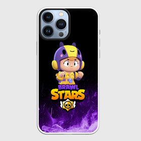 Чехол для iPhone 13 Pro Max с принтом Brawl Stars BEA в Курске,  |  | bea | brawl stars | bull | colt | crow | leon | leon shark | shark | stars | акула | берли | биа | ворон | динамайк | кольт | леон | леон акула | нита | спайк | шелли | эль примо