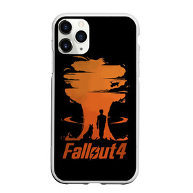 Чехол для iPhone 11 Pro Max матовый с принтом Fallout 4 в Курске, Силикон |  | art | dog | drone | explosion | fallout | fallout 4 | game | man | арт | взрыв | дрон | игра | собака | фоллаут | фоллаут 4 | человек