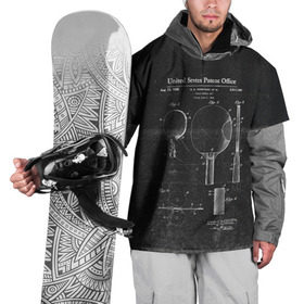 Накидка на куртку 3D с принтом  настольный теннис в Курске, 100% полиэстер |  | Тематика изображения на принте: ping pong | настольный теннис | пинг понг | спорт | теннис