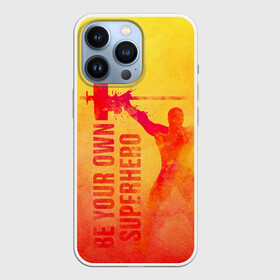Чехол для iPhone 13 Pro с принтом Be your own Superhero в Курске,  |  | power | powerlifting | sport | strength | weightlifting | бодибилдинг | качок | пауэрлифтинг | сила | спорт