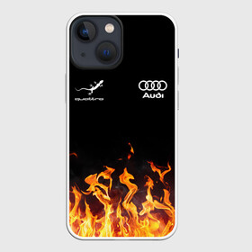 Чехол для iPhone 13 mini с принтом Audi Ауди в Курске,  |  | audi | auto | quattro | авто | автомобиль | ауди | марка | машина