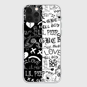 Чехол для iPhone 12 Pro Max с принтом LIL PEEP LOGOBOMBING в Курске, Силикон |  | Тематика изображения на принте: lil peep | lil prince | pink | зарубежная музыка | лил пип | маленький принц