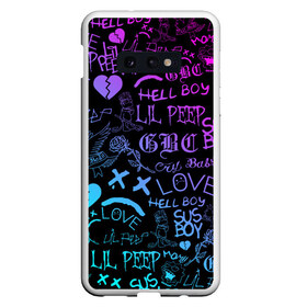 Чехол для Samsung S10E с принтом LIL PEEP LOGOBOMBING в Курске, Силикон | Область печати: задняя сторона чехла, без боковых панелей | lil peep | lil prince | pink | зарубежная музыка | лил пип | маленький принц