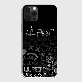 Чехол для iPhone 12 Pro Max с принтом LIL PEEP в Курске, Силикон |  | cry dead smile | crybaby | lil peep | lil prince | pink | зарубежная музыка | лил пип | маленький принц