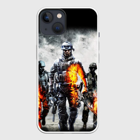 Чехол для iPhone 13 с принтом Battlefield | Батлфилд (Z) в Курске,  |  | battlefield | ea digital illusions ce | special forces | батлфилд | поле боя | шутер