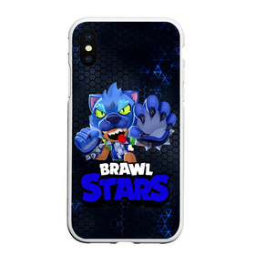 Чехол для iPhone XS Max матовый с принтом Brawl Stars Blue Hex в Курске, Силикон | Область печати: задняя сторона чехла, без боковых панелей | Тематика изображения на принте: brawl | brawl st | brawl stars | colt | dynamike | game | hex | leon | logo | mobo | poco | shelly | stars | бравл | динамайк | игра | игры | кольт | леон | лого | мобильные игры | надпись | поко | старс | шелли