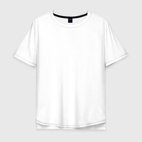 Мужская футболка хлопок Oversize с принтом BILLIE EILISH в Курске, 100% хлопок | свободный крой, круглый ворот, “спинка” длиннее передней части | 