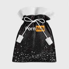 Подарочный 3D мешок с принтом PornHub | ПОРНХАБ (Z) в Курске, 100% полиэстер | Размер: 29*39 см | Тематика изображения на принте: brazzers | hub | бразерс