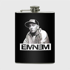 Фляга с принтом Eminem в Курске, металлический корпус | емкость 0,22 л, размер 125 х 94 мм. Виниловая наклейка запечатывается полностью | Тематика изображения на принте: eminem | evil | ken kaniff | marshall bruce mathers iii | mm | rap | slim shady | маршалл брюс мэтерс iii | рэп | рэп рок | хип хоп | хорроркор | эминем