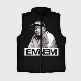 Женский жилет утепленный 3D с принтом Eminem в Курске,  |  | eminem | evil | ken kaniff | marshall bruce mathers iii | mm | rap | slim shady | маршалл брюс мэтерс iii | рэп | рэп рок | хип хоп | хорроркор | эминем