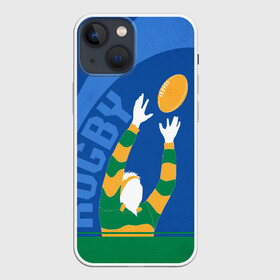 Чехол для iPhone 13 mini с принтом Регби в Курске,  |  | rugby | регби | спорт | футбол