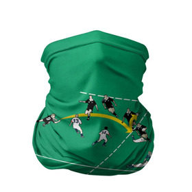 Бандана-труба 3D с принтом Игра в регби в Курске, 100% полиэстер, ткань с особыми свойствами — Activecool | плотность 150‒180 г/м2; хорошо тянется, но сохраняет форму | rugby | регби | спорт | футбол