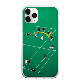 Чехол для iPhone 11 Pro матовый с принтом Игра в регби в Курске, Силикон |  | rugby | регби | спорт | футбол