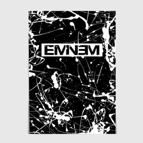 Постер с принтом Eminem в Курске, 100% бумага
 | бумага, плотность 150 мг. Матовая, но за счет высокого коэффициента гладкости имеет небольшой блеск и дает на свету блики, но в отличии от глянцевой бумаги не покрыта лаком | eminem | evil | ken kaniff | marshall bruce mathers iii | mm | rap | slim shady | маршалл брюс мэтерс iii | рэп | рэп рок | хип хоп | хорроркор | эминем