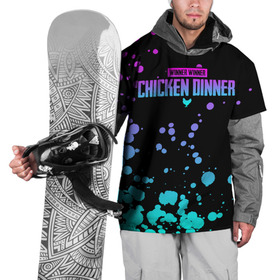 Накидка на куртку 3D с принтом Chicken Dinner в Курске, 100% полиэстер |  | Тематика изображения на принте: asia | battle | chicken | dinner | duo | epic | guide | lucky | map | miramar | mobile | mortal | pro | royale | solo | winner | битва | лут | пабг | пубг | стрим | топ