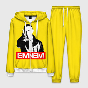 Мужской костюм 3D с принтом Eminem в Курске, 100% полиэстер | Манжеты и пояс оформлены тканевой резинкой, двухслойный капюшон со шнурком для регулировки, карманы спереди | eminem | evil | ken kaniff | marshall bruce mathers iii | mm | rap | slim shady | маршалл брюс мэтерс iii | рэп | рэп рок | хип хоп | хорроркор | эминем