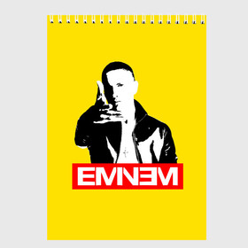 Скетчбук с принтом Eminem в Курске, 100% бумага
 | 48 листов, плотность листов — 100 г/м2, плотность картонной обложки — 250 г/м2. Листы скреплены сверху удобной пружинной спиралью | eminem | evil | ken kaniff | marshall bruce mathers iii | mm | rap | slim shady | маршалл брюс мэтерс iii | рэп | рэп рок | хип хоп | хорроркор | эминем