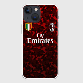 Чехол для iPhone 13 mini с принтом Златан Ибрагимович в Курске,  |  | ac milan | champions | football | ibragimovich | ibrahimovic | milan | soccer | uefa | world cup | златан | златан ибрагимович | ибрагимович | лига чемпионов | милан | форма | футбол