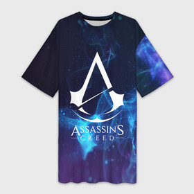 Платье-футболка 3D с принтом ASSASSIN S CREED | АССАСИН С КРИД (Z) в Курске,  |  | slayer | асасин | ассасин крид | ассассин | тамплиеры