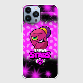 Чехол для iPhone 13 Pro Max с принтом BRAWL STARS NITA в Курске,  |  | Тематика изображения на принте: bibi | brawl stars | brock | bull | crow | dinomike | el primo | leon | mobile game | nita | poko | ricochet | stars | tara | бравл старс | ворон | леон | мобильные игры