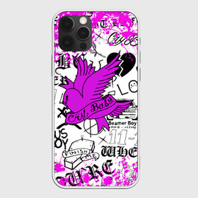 Чехол для iPhone 12 Pro Max с принтом LIL PEEP в Курске, Силикон |  | lil peep | lil prince | pink | зарубежная музыка | лил пип | маленький принц