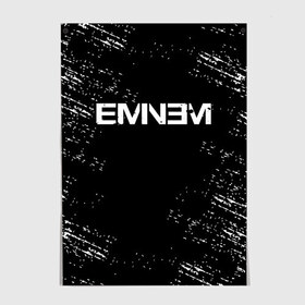 Постер с принтом EMINEM в Курске, 100% бумага
 | бумага, плотность 150 мг. Матовая, но за счет высокого коэффициента гладкости имеет небольшой блеск и дает на свету блики, но в отличии от глянцевой бумаги не покрыта лаком | eminem | rap | маршалл | музыка | музыкант | песни | реп | рэп | рэпер | хип хоп | эминем