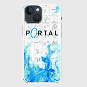 Чехол для iPhone 13 mini с принтом PORTAL в Курске,  |  | aperture laboratories | glados | portal | portal 2 | valve | гладос | портал | портал 2 | челл