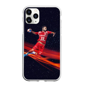 Чехол для iPhone 11 Pro матовый с принтом Гандболист в Курске, Силикон |  | hand ball | handball | play | игра | игра в ганбол | игра с мячом | мяч | руки | футбол