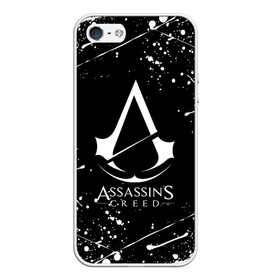 Чехол для iPhone 5/5S матовый с принтом ASSASSIN`S CREED в Курске, Силикон | Область печати: задняя сторона чехла, без боковых панелей | slayer | асасин | ассасин крид | ассассин | тамплиеры