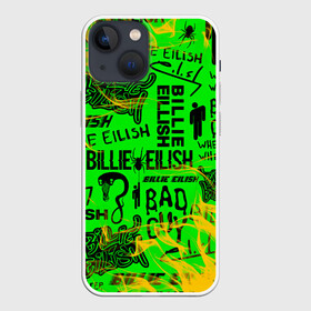 Чехол для iPhone 13 mini с принтом BILLIE EILISH. в Курске,  |  | be | billie | billie eilish | blohsh | ghoul | билли | билли айлиш