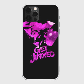 Чехол для iPhone 12 Pro Max с принтом Get Jinxed в Курске, Силикон |  | Тематика изображения на принте: jinx | kda | league | lol | moba | pentakill | riot | rise | rus | skins | варвик | варус | воин | легенд | лига | лол | маг | стрелок | танк | чемпион