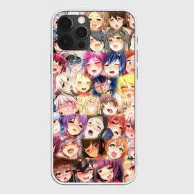 Чехол для iPhone 12 Pro Max с принтом Ахегао в Курске, Силикон |  | ahegao | anime | manga | neko | o face | аниме | ахегао | девушки | иероглифы | картинки | коллаж | лица | манга | тян | тянки | язык