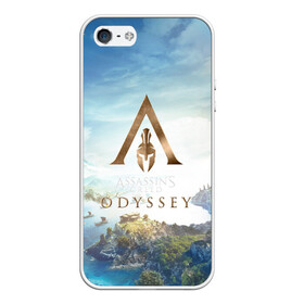 Чехол для iPhone 5/5S матовый с принтом ASSASSIN`S CREED в Курске, Силикон | Область печати: задняя сторона чехла, без боковых панелей | slayer | асасин | ассасин крид | ассассин | тамплиеры