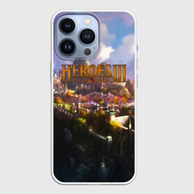 Чехол для iPhone 13 Pro с принтом HEROES 3 в Курске,  |  | angel | armor | artwork | creature | dragon | fantasy | fantasy art | game | griffin | heroes | heroes maps | heroes of might and magic | knight | might and magic | sword | warriors | weapon | wings | герои