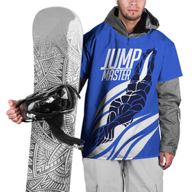 Накидка на куртку 3D с принтом Jump master в Курске, 100% полиэстер |  | cliff diving | dive | diving | swimming | плавание | прыжки в воду | спорт