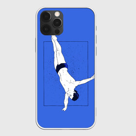 Чехол для iPhone 12 Pro Max с принтом Dive в Курске, Силикон |  | cliff diving | dive | diving | swimming | плавание | прыжки в воду | спорт