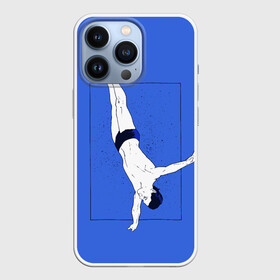 Чехол для iPhone 13 Pro с принтом Dive в Курске,  |  | cliff diving | dive | diving | swimming | плавание | прыжки в воду | спорт