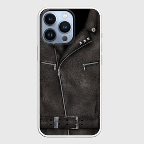 Чехол для iPhone 13 Pro с принтом Косуха Байкерская в Курске,  |  | biker jacket | jacket | leather jacket | байкерская | байкерская куртка | кожанка | косуха | косуха байкерская | куртка