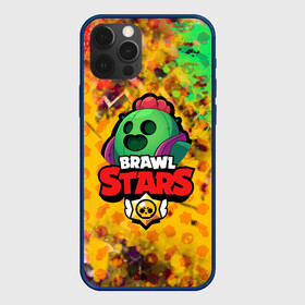 Чехол для iPhone 12 Pro с принтом BRAWL STARS:SPIKE в Курске, силикон | область печати: задняя сторона чехла, без боковых панелей | bibi | brawl stars | brock | bull | crow | dinomike | el primo | leon | mobile game | nita | poko | ricochet | stars | tara | бравл старс | ворон | леон | мобильные игры