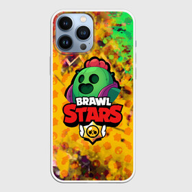 Чехол для iPhone 13 Pro Max с принтом BRAWL STARS:SPIKE в Курске,  |  | bibi | brawl stars | brock | bull | crow | dinomike | el primo | leon | mobile game | nita | poko | ricochet | stars | tara | бравл старс | ворон | леон | мобильные игры