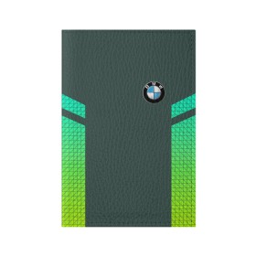 Обложка для паспорта матовая кожа с принтом BMW в Курске, натуральная матовая кожа | размер 19,3 х 13,7 см; прозрачные пластиковые крепления | Тематика изображения на принте: bmw | bmw performance | m | motorsport | performance | бмв | моторспорт