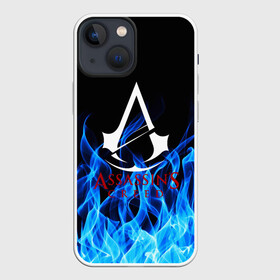 Чехол для iPhone 13 mini с принтом Assassin’s Creed в Курске,  |  | Тематика изображения на принте: black flag | brotherhood | chronicles | creed | game | origins | revelations | rogue | syndicate | unity | альтаир | ассасин | игры | кинжал | пираты