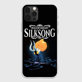 Чехол для iPhone 12 Pro Max с принтом Hollow Knight в Курске, Силикон |  | Тематика изображения на принте: grimm | hallounest | heart of nightmare | hollow knight | hornet | knight | quirrell | silksong | гримм | квиррел | рыцарь | халлоунест | холлоу найт | хорнет