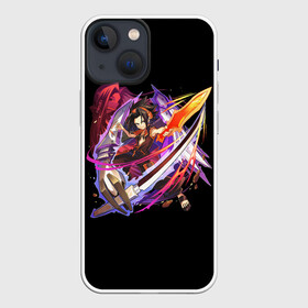 Чехол для iPhone 13 mini с принтом Shaman king в Курске,  |  | anime | shaman king | амедамару | амидамару | аниме | анимэ | асакура | асокура | боец | в мерч | взмах | воин | длинные волосы | ё | защитник | йё | йо | король всех шаманов | кун | мальчик | мерч | мечом | ониме