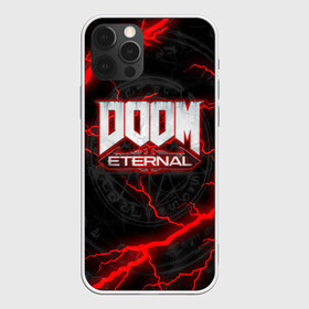 Чехол для iPhone 12 Pro Max с принтом DOOM ETERNAL в Курске, Силикон |  | Тематика изображения на принте: doom | doom eternal | doom slayer | slayer | дум
