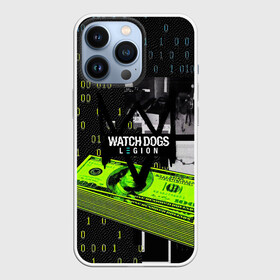 Чехол для iPhone 13 Pro с принтом WATCH DOGS:LEGION в Курске,  |  | ded sec | game | name | ubisoft | watch dogs | watch dogs 2 | watch dogs legion | город | девушка | дрон | игры | имена | компьютеры | пистолет | телефон | технологии | хакер | юби