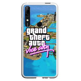 Чехол для Honor P Smart Z с принтом GRAND THEFT AUTOVICE CITY в Курске, Силикон | Область печати: задняя сторона чехла, без боковых панелей | Тематика изображения на принте: grand theft auto 2 | grand theft auto 3 | grand theft auto v | grand theft auto: san andreas | grand theft auto: vice city | gta 5 | gta online | gta v | город | игры