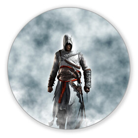 Коврик для мышки круглый с принтом Assassin’s Creed в Курске, резина и полиэстер | круглая форма, изображение наносится на всю лицевую часть | asasins | creed | асасинс | ассасин | ассассинс | кредо | крид | криид